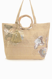 Fluro Blast Jute Tote