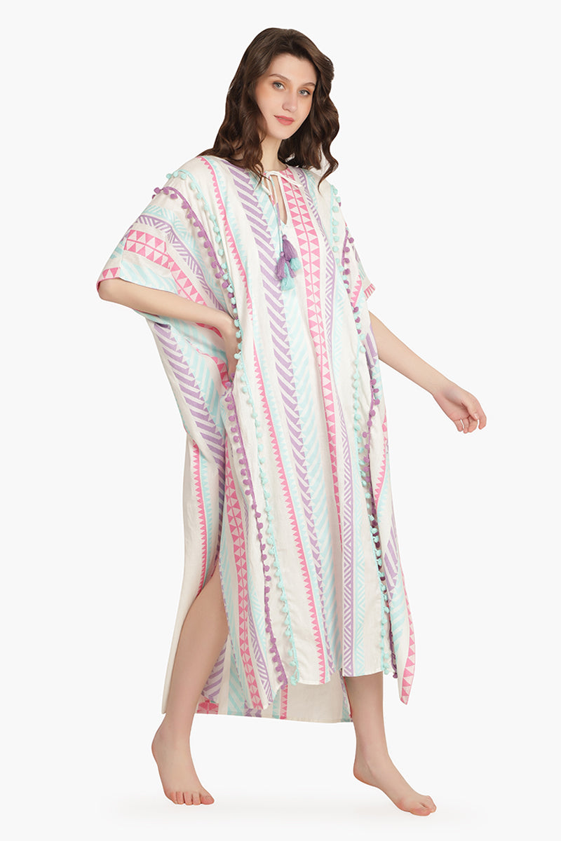 Serene Sunset Kaftan Dress