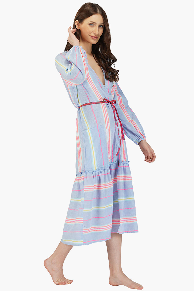 Harmony Horizon Tie Up Dress