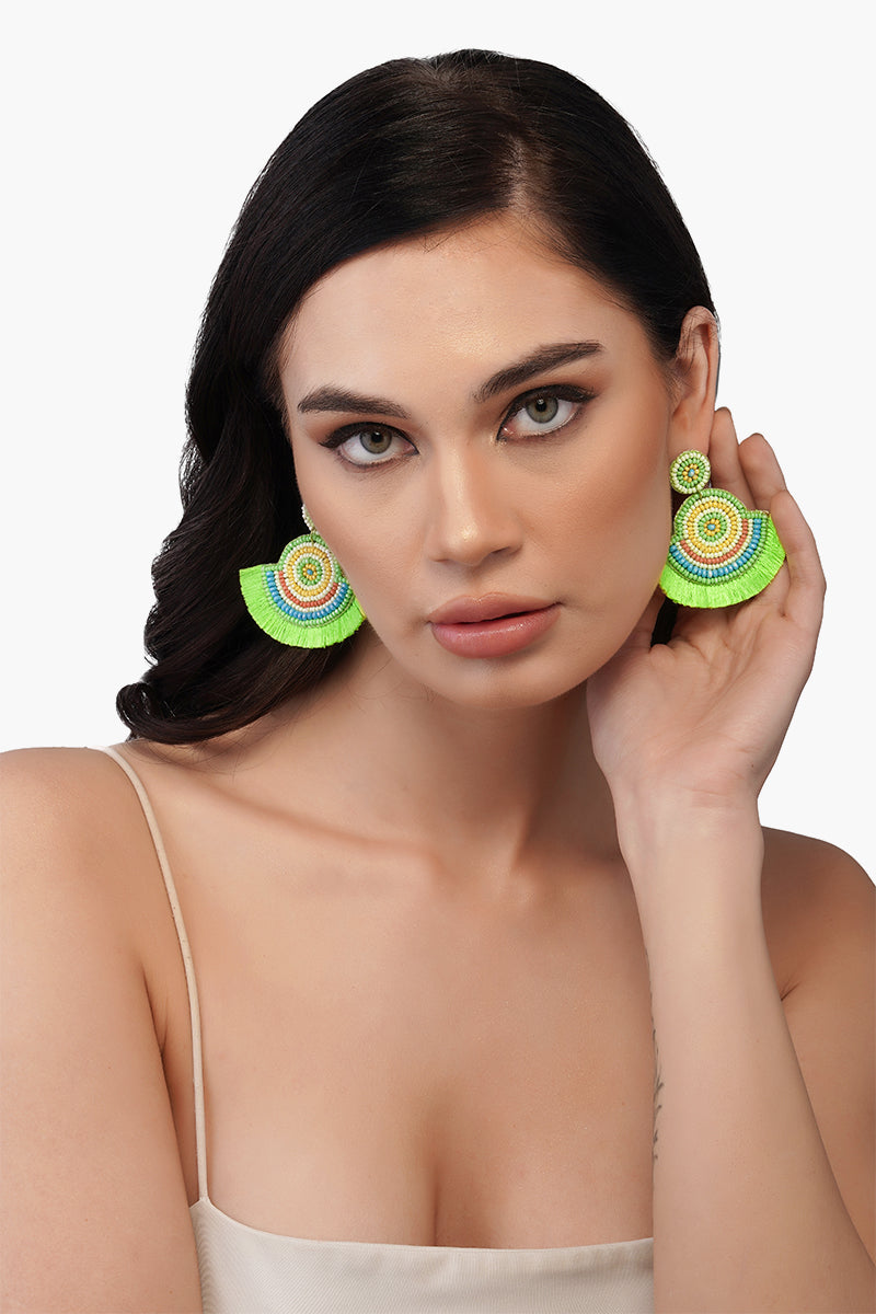 Bright is Best Embellished Earrings