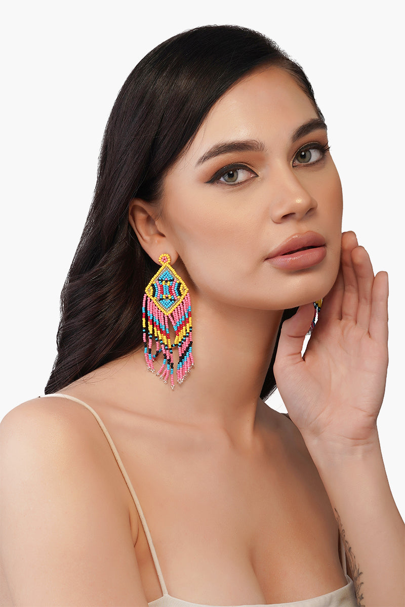 Chloe Beaded Earrings