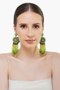 Glam Sham Beaded Earrings