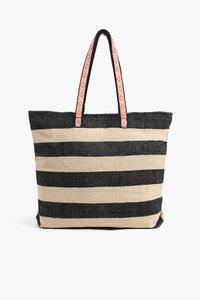 Papaya Punch Pit Loom Dhurrie Multi Purpose Tote