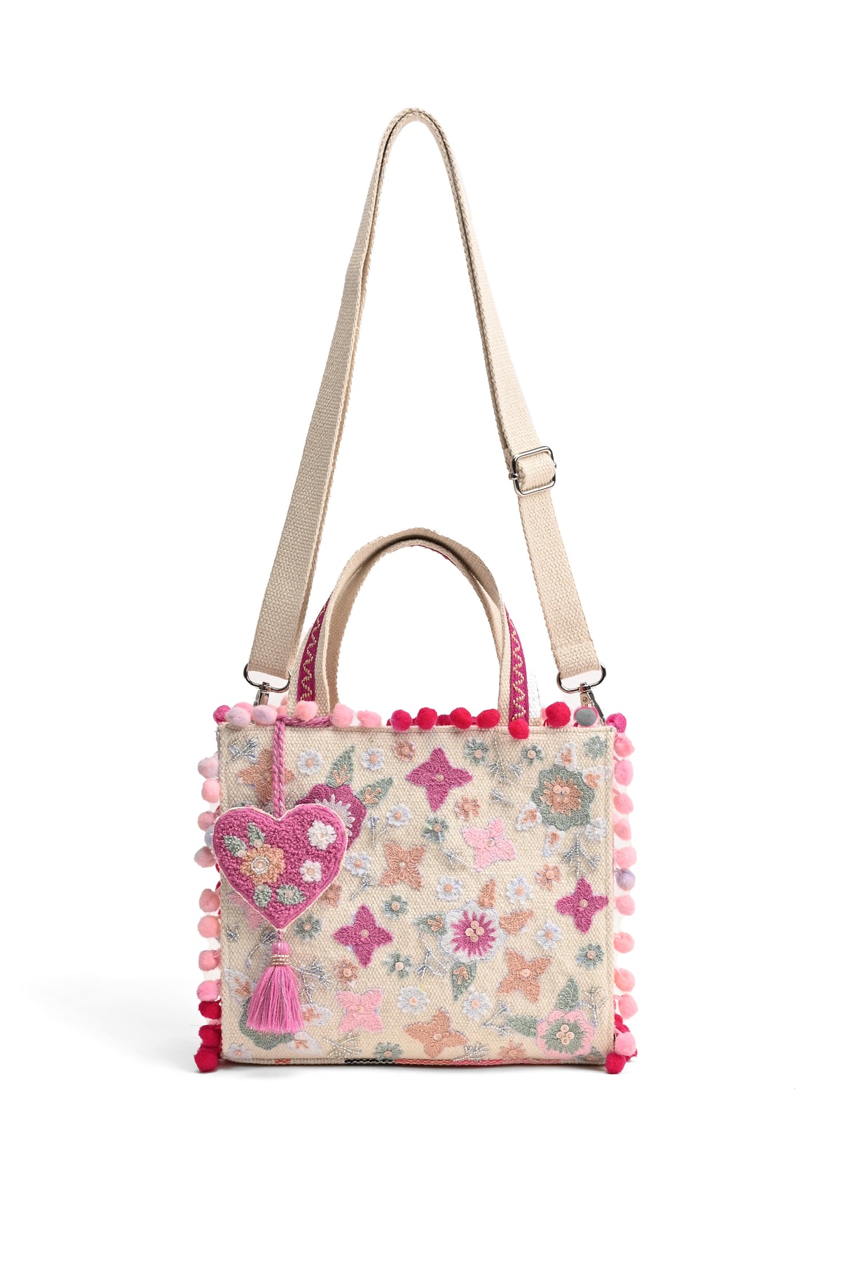 Whimsical Pink Mini Tote