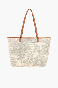 Safari Tote Bag - Grey