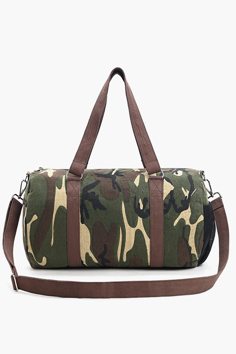 Military Camo Duffle Bag