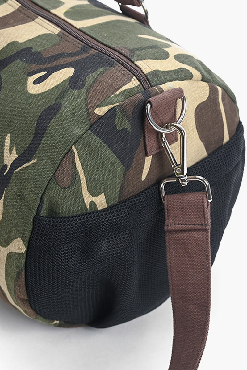 Military Camo Duffle Bag