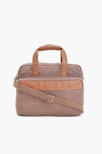 The Commuter Laptop Bag - Dusty Mauve