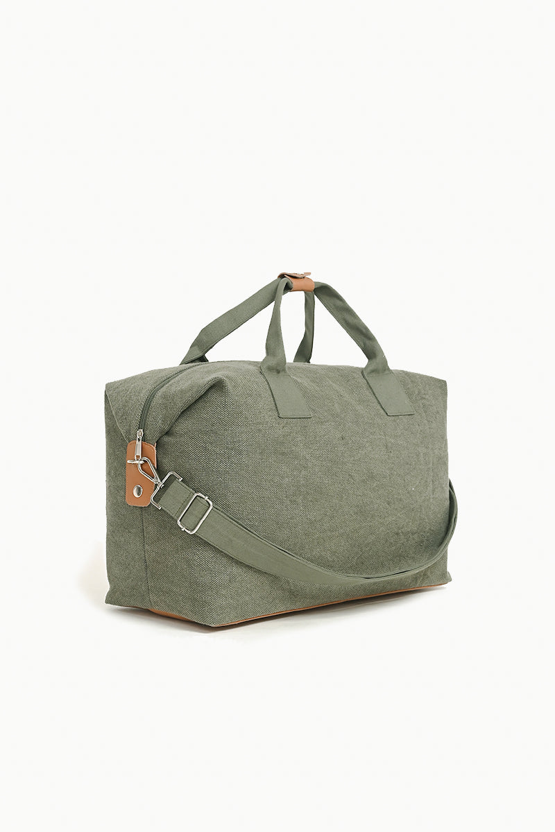 The Weekender Bag - Military Green