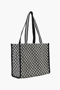 Geometric Gem Structured Tote Bag