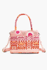 Whimsi Stitch Pink Mini Handbag