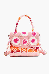 Whimsi Stitch Pink Mini Handbag