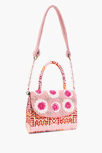 Whimsi Stitch Pink Mini Handbag