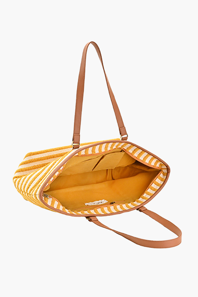 Linea Mustard Shoulder Bag