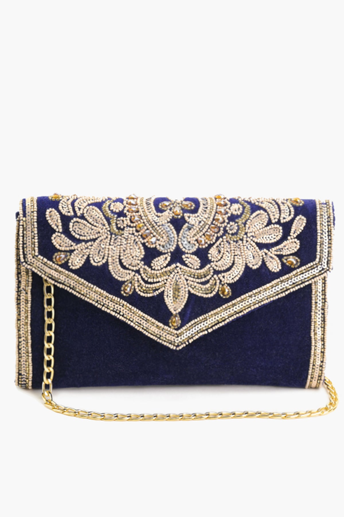 Regal Radiance Clutch - Black