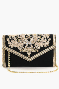 Regal Radiance Clutch - Blue