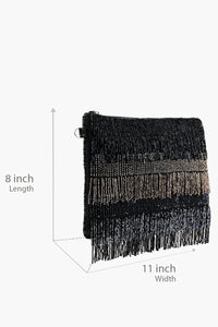 Fringed Fantasy Clutch