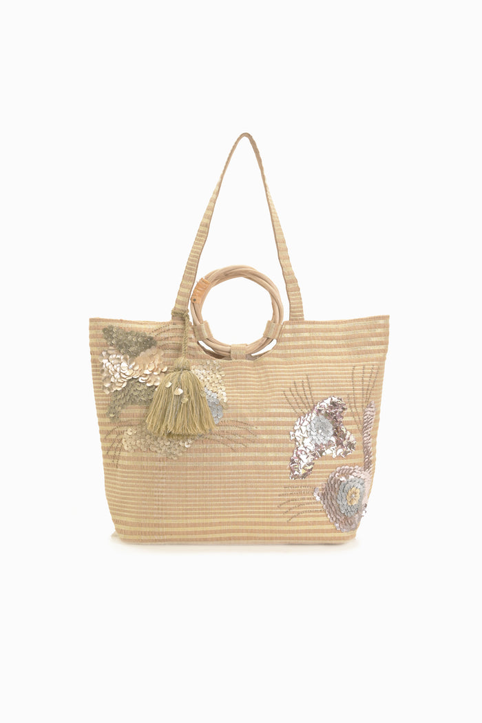 Fluro Blast Jute Tote