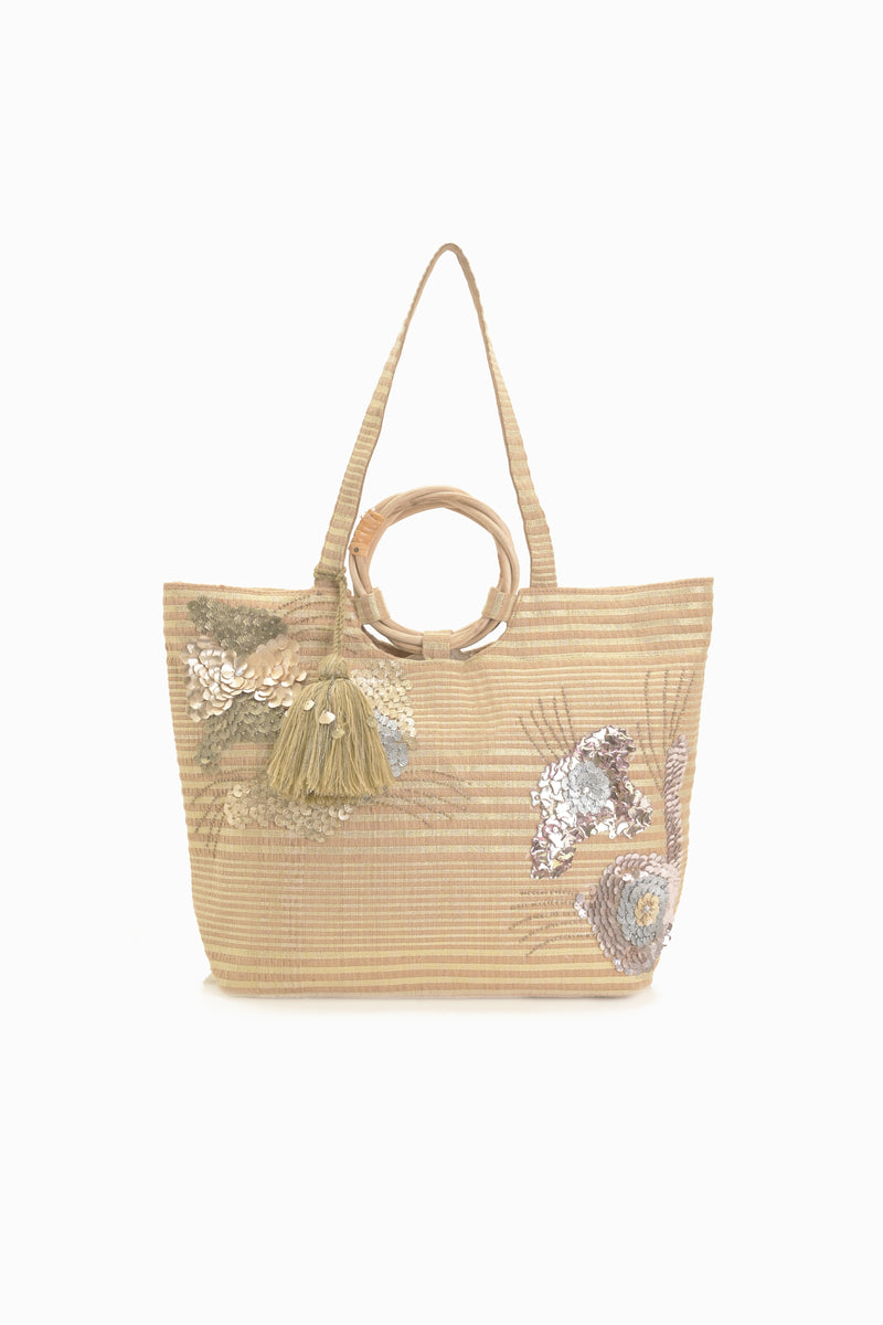 Fluro Blast Jute Tote