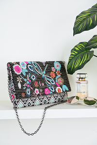 Dragonfly Charm Clutch