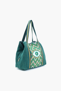 Castleton Green Evil Eye Tote Bag