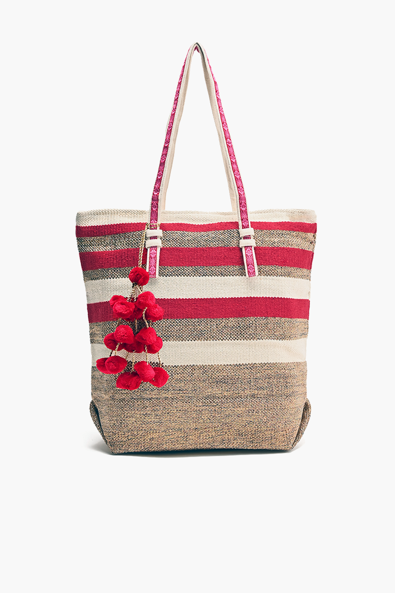 Cinnabar Glitter Tote