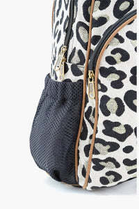 Classic Leopard Print Backpack