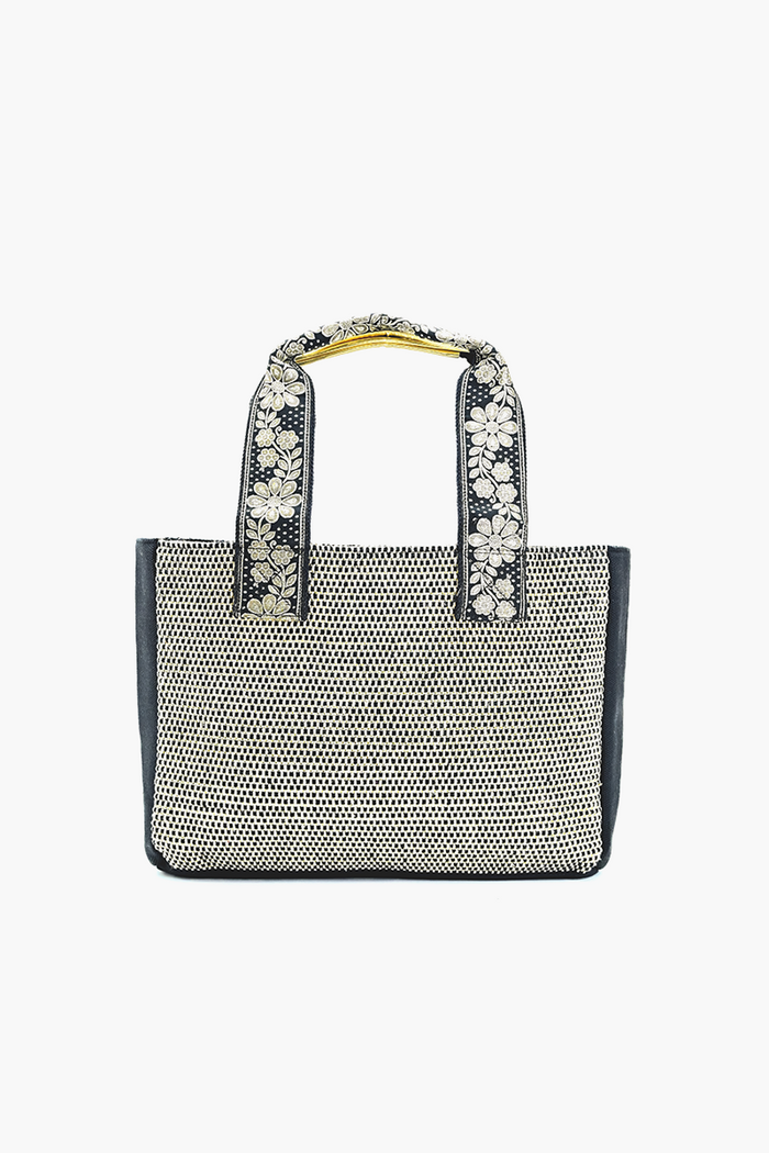 Chirpy Charcoal Festive Tote