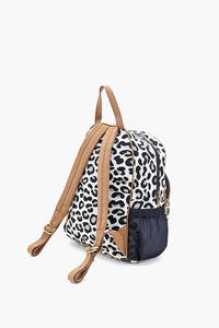 Classic Leopard Print Backpack