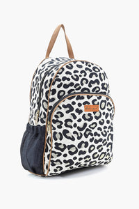 Classic Leopard Print Backpack