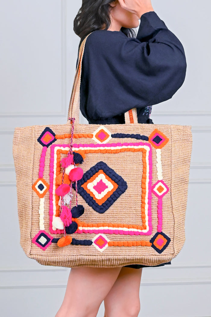 Joyful Jam Colorful Oversized Bag