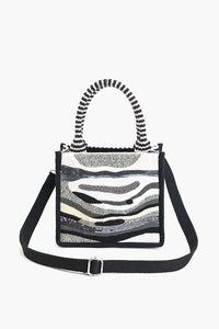 Charcoal Chic Evening Mini Tote